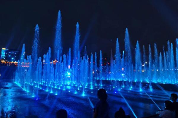 西安大雁塔音乐喷泉最佳观赏位置在哪